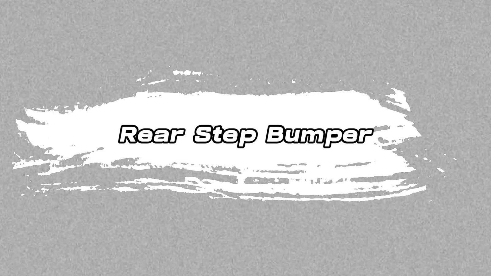 Rear Bumper Steel for Ram 2500 3500 (2010–2024) w/ LED Lights Bolt Kits