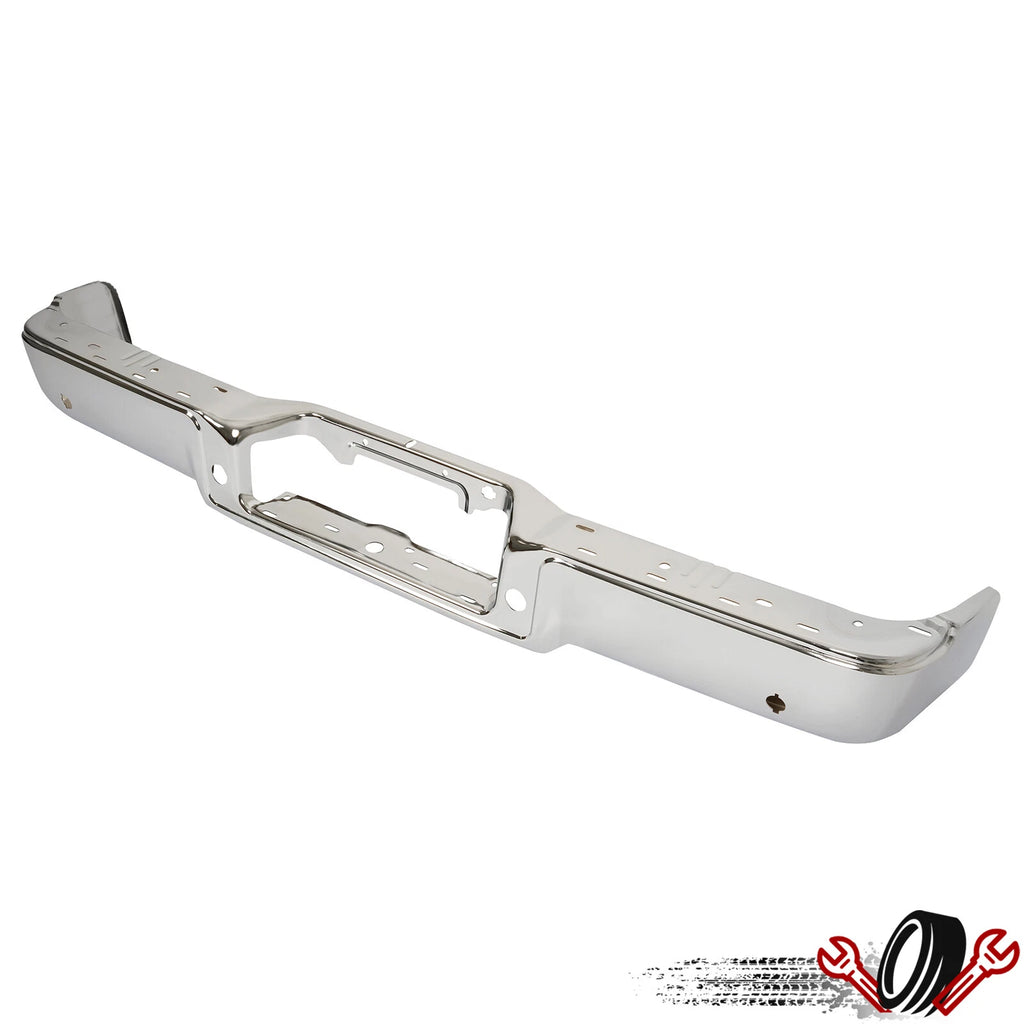 Chrome Steel Rear Step Bumper for Ford F150/Lincoln Mark LT (2006–2008)