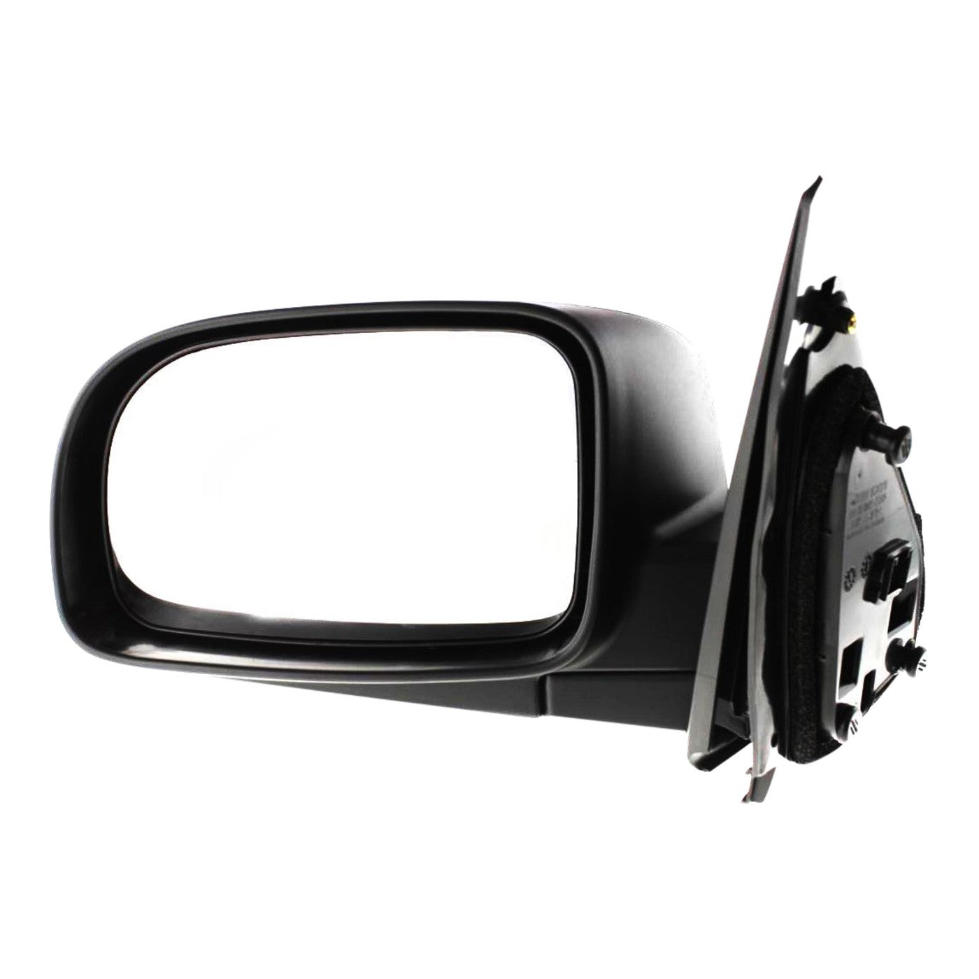 Power Mirror for Hyundai Santa Fe (2007–2009) Driver Side Textured Black