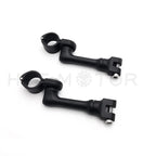 Offset Bowleg Foot Peg Mounts Clamp for Harley