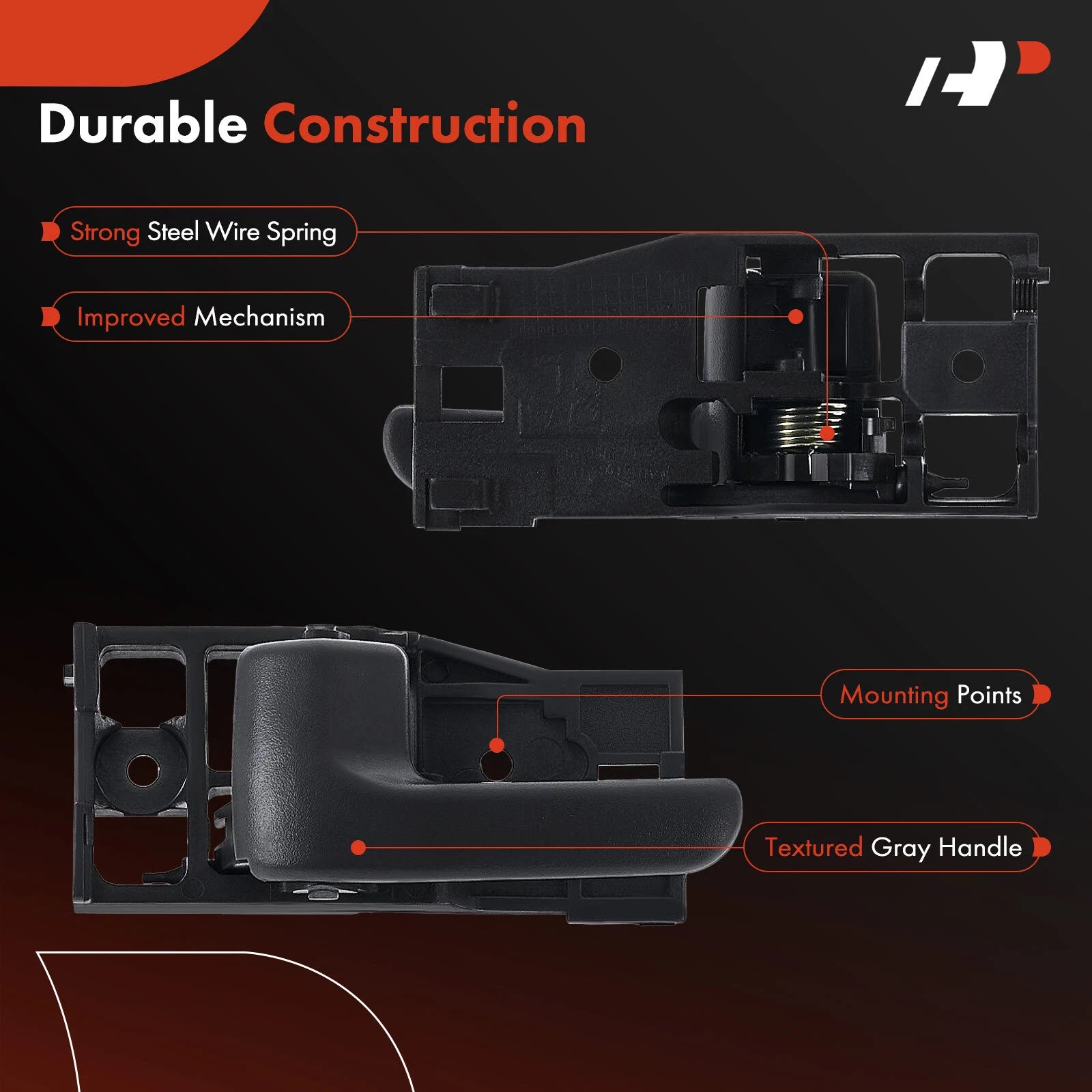Rear Left Interior Door Handle for Toyota Tundra (2000-2006)