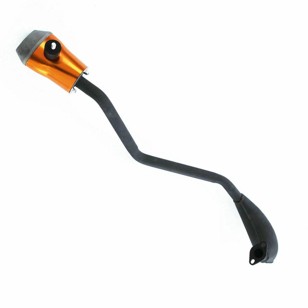 Exhaust Pipe Muffler Set for 47cc 49cc Pocket Bike Mini Bike (2-Stroke)