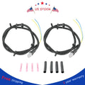 2X ABS Wheel Speed Sensor Wire Harness for Chevrolet Buick Cadillac 