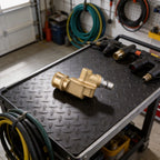 Pivoting Pressure Washer Coupler for 240 Degree Rotation (4500 PSI)
