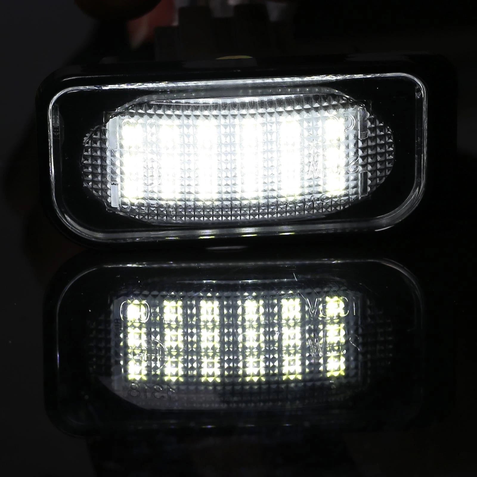 2X LED License Plate Light for Mercedes-Benz C320 C350 C230 C280 (2001–2010)