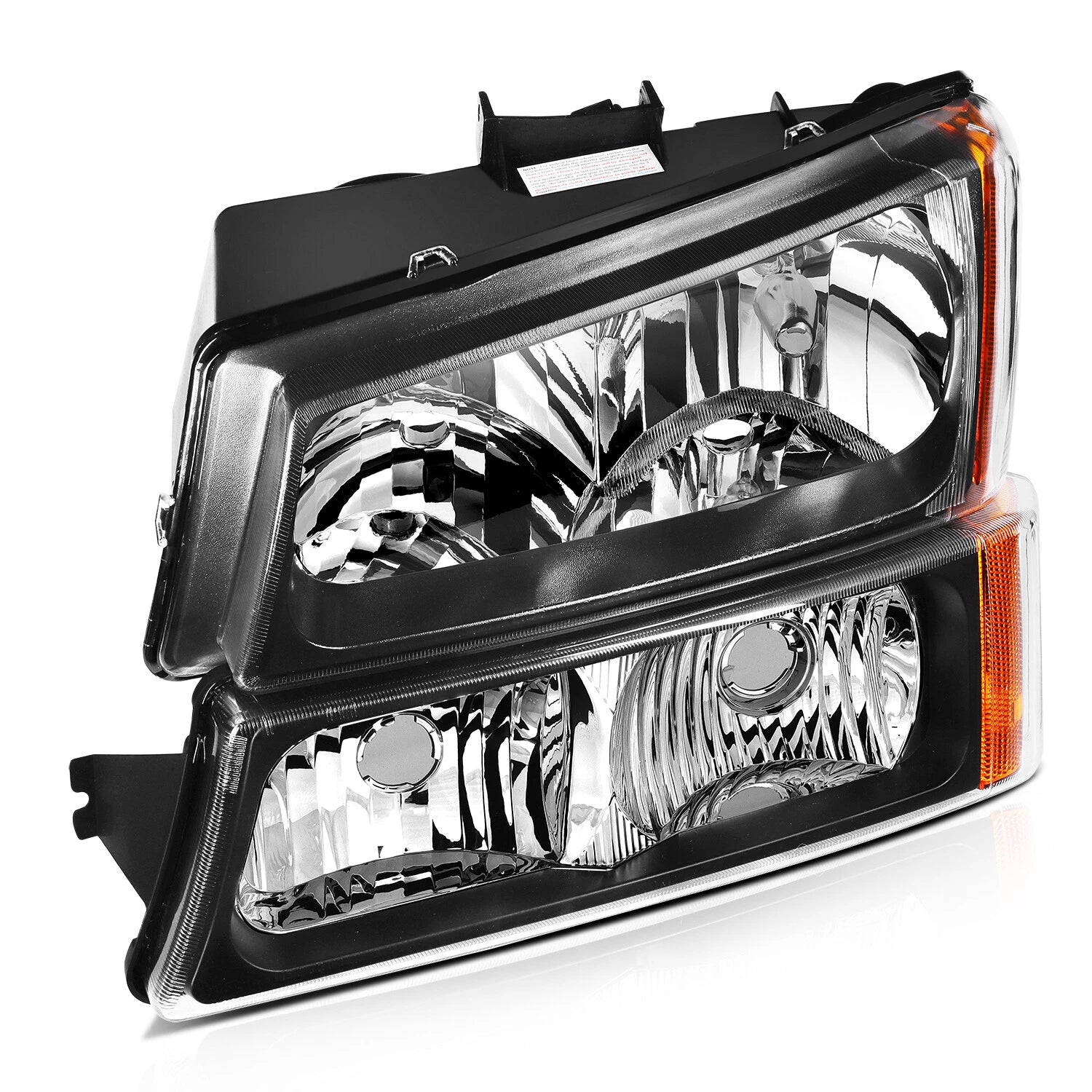 Headlight Assembly Pair for Chevy Avalanche (2003-2006)