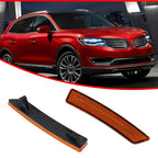 Amber Lens Front Fender Side Marker Reflector Lights for Lincoln Nautilus (2019–2022)