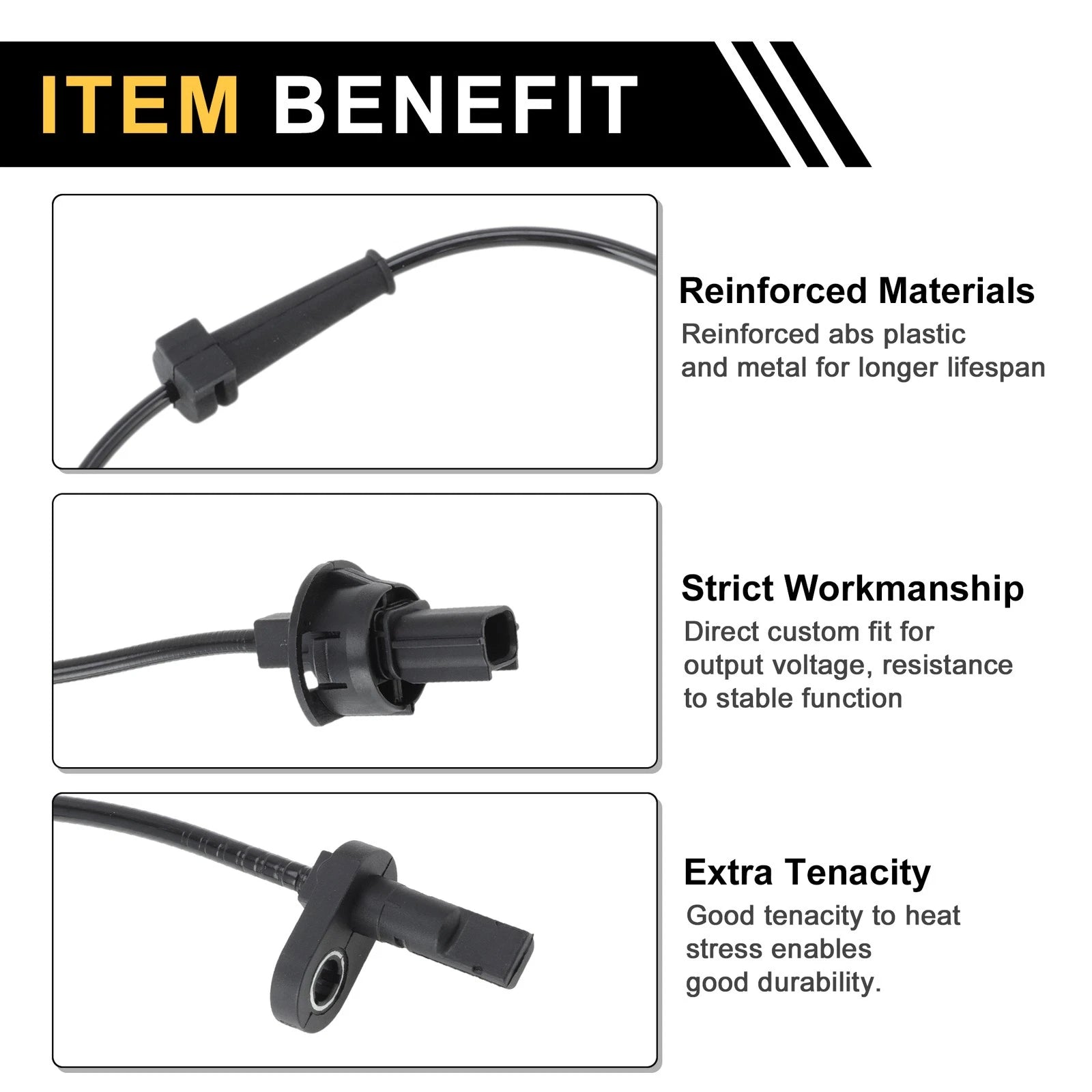ABS Wheel Speed Sensor No. 57450TF0013 for Honda City (2014–2020)