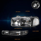 2X LED Projector Headlights for BMW E90 (2005–2008) Chrome Housing