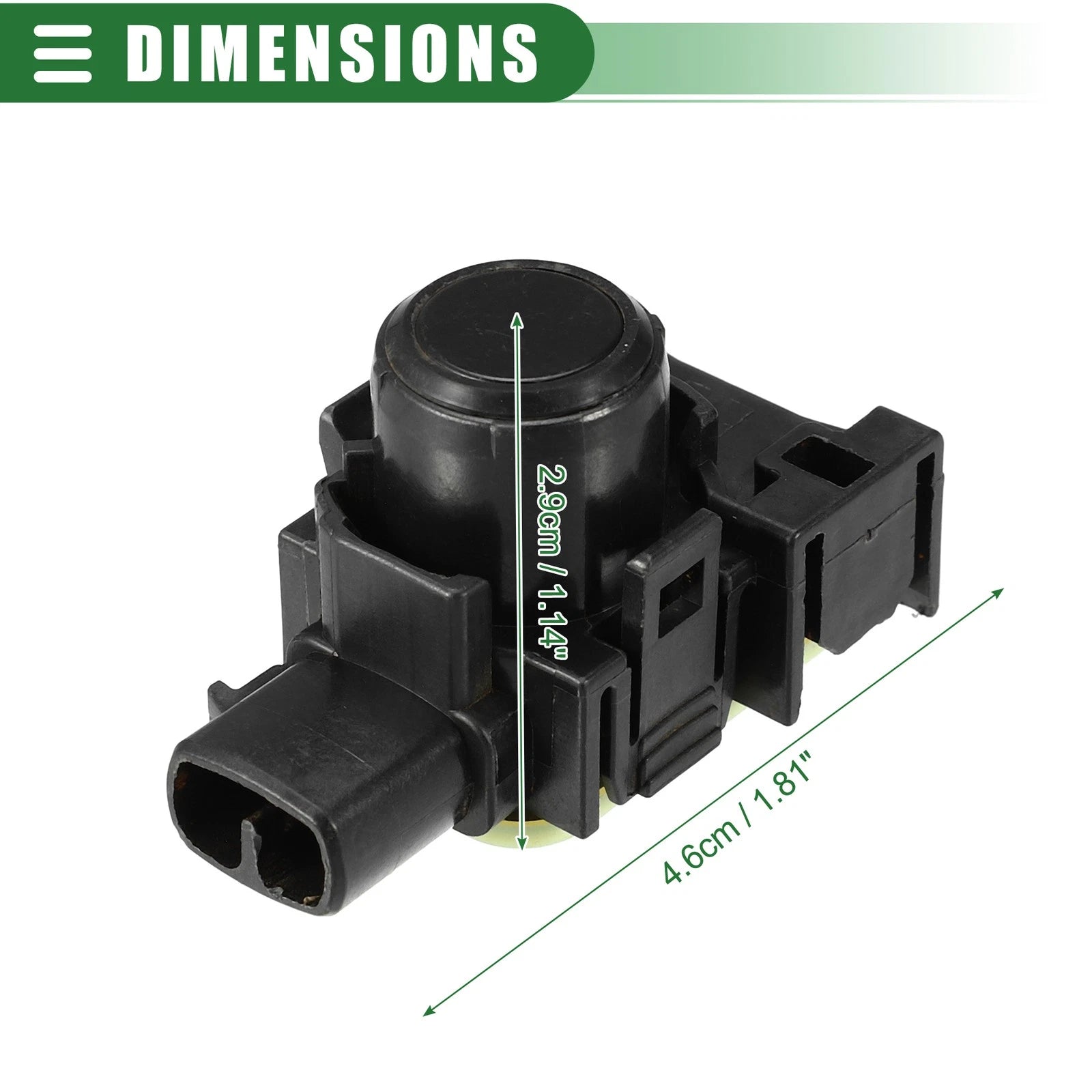 4X Rear Bumper Park Assist Object Sensor for Mazda CX-5 (2019–2023) No.KD4767UC1