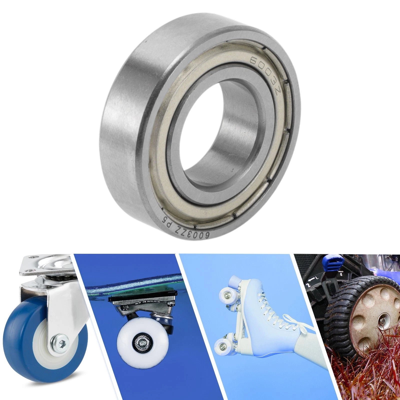 6003ZZ Deep Groove Ball Bearings for Various Models (17x35x10mm)