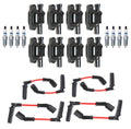 Set of 8 Ignition Wires & 8 Spark Plugs for Chevy GMC Pontiac V8