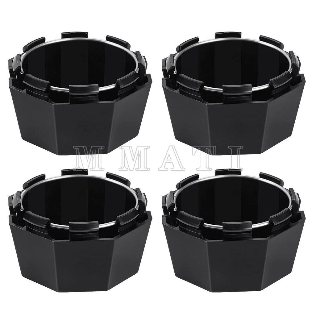 Set of 4 Black Hub Caps Cover for Polaris Sportsman 570 (2015–2025)