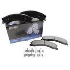 Set of 4 Akebono ProACT Ceramic Disc Brake Pads for Chevrolet GMC Nissan (ACT1411)