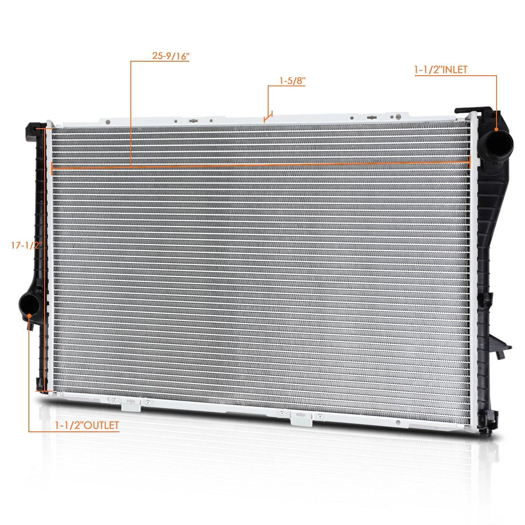 Aluminum Cooling Radiator for BMW 525I/528I/530I/545I (1999–2006) DPI-2284