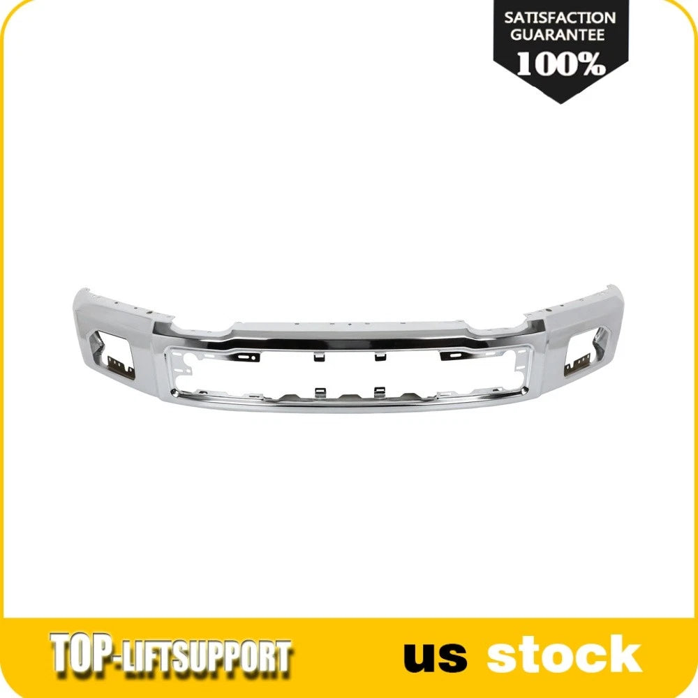 Chrome Front Steel Bumper Face Bar for Ford F150 (2015–2017)