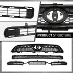 Grille Set for Toyota RAV4 (2009–2012)