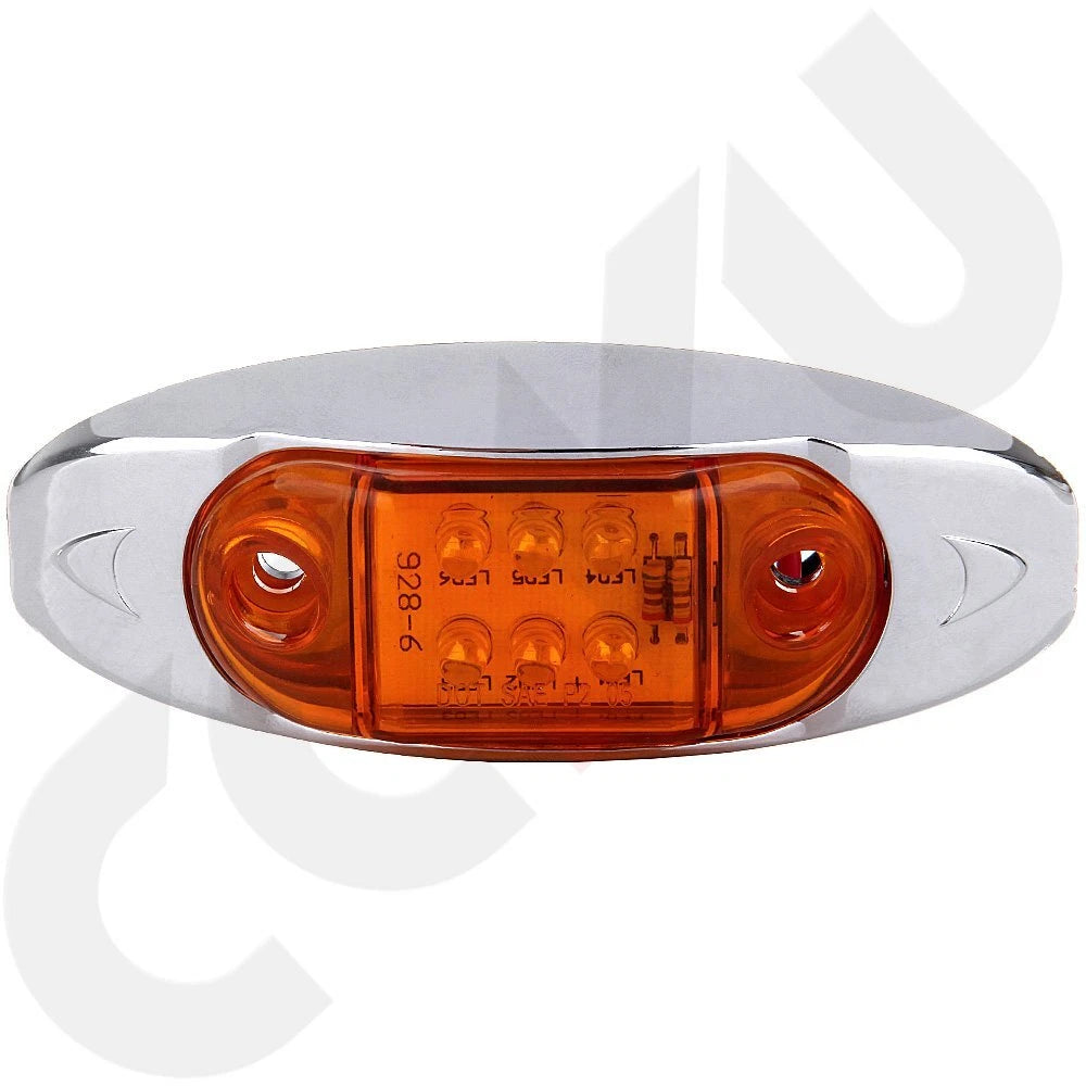 10x LED Trailer Side Marker Lights for Truck