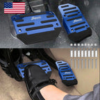 Brake Foot Pedal Pad Cover for Car (Non-Automatic, Blue)