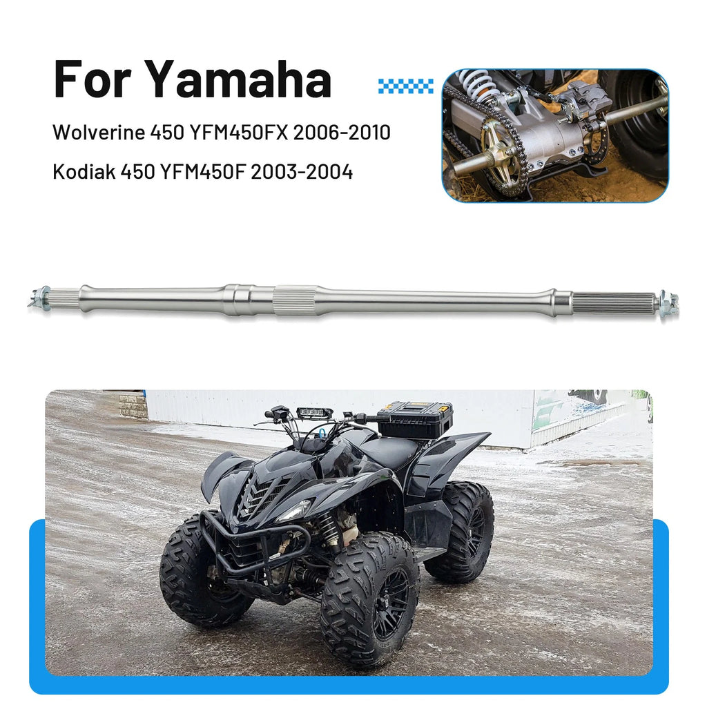 Rear Axle Shaft & Nut 5ND-F5381-01-00 for Yamaha Wolverine 450 (2006–2010)
