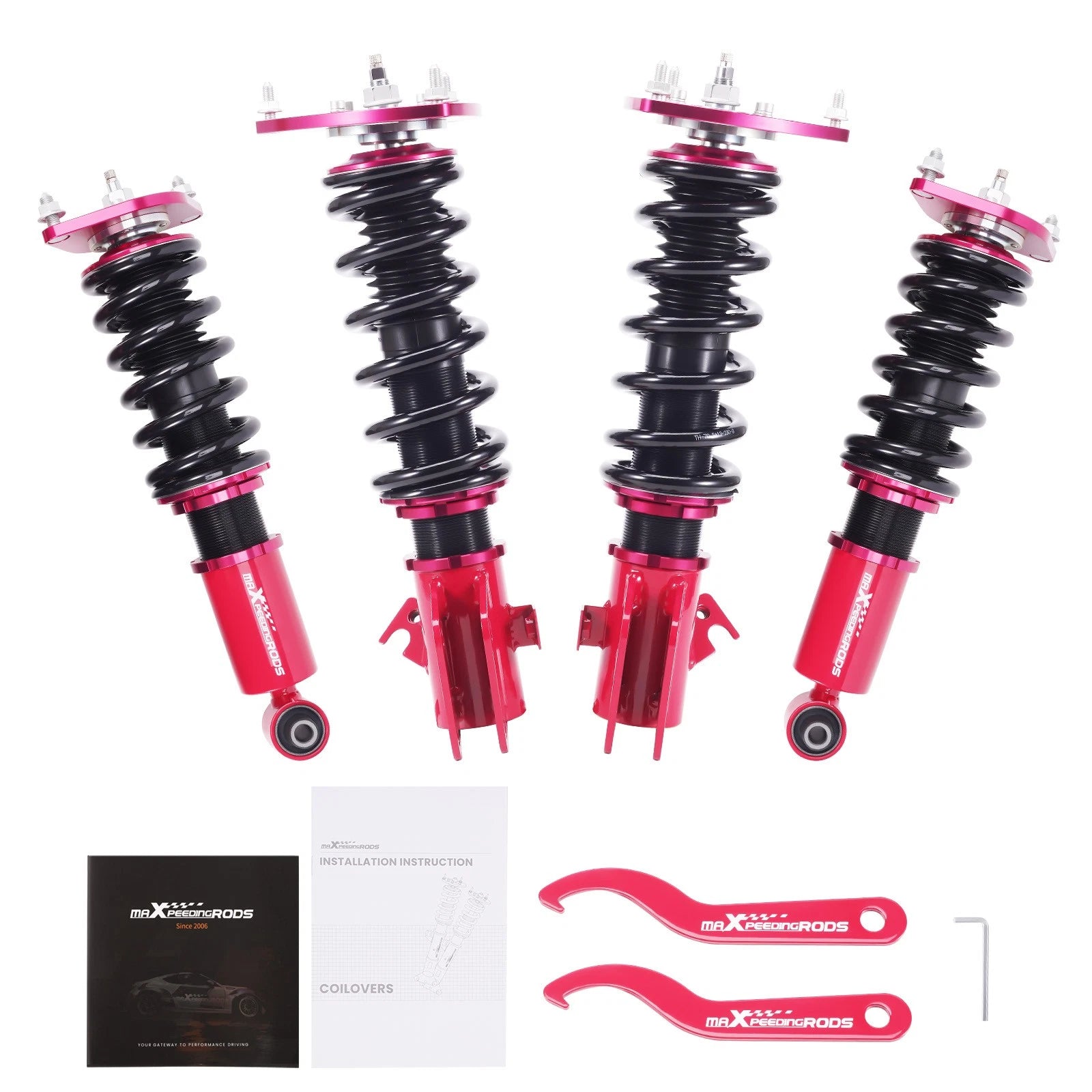 Coilovers Suspension Springs Kit for Subaru Impreza WRX (2008–2014)