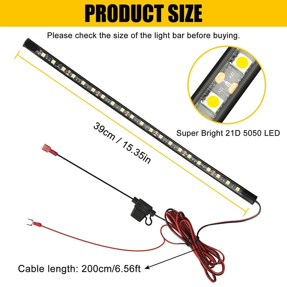 LED Repair Light Kit for Car Under Hood Engine (12-14V)