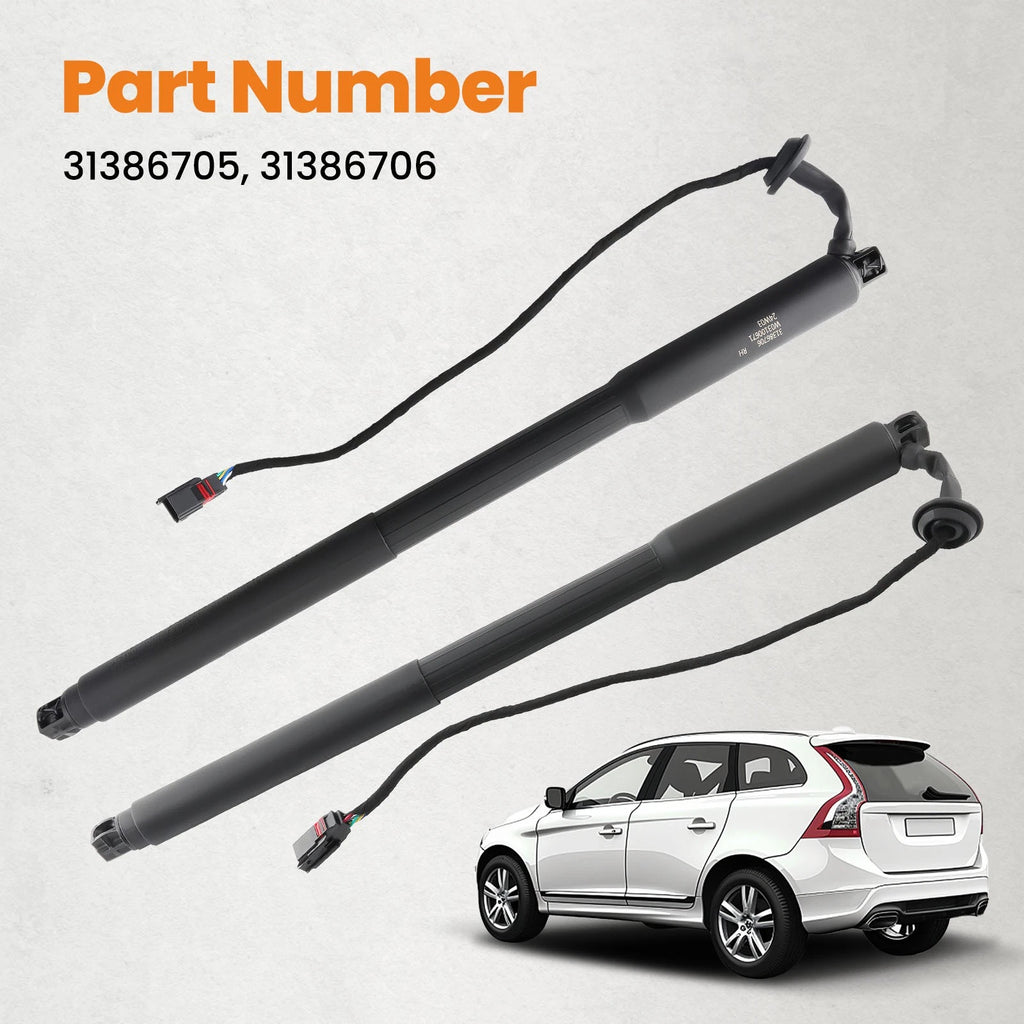 2X Rear Power Hatch Lift Supports for Volvo XC60 (2012–2017)