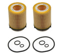 Set of 2 Engine Oil Filters Mann for Mercedes W205 X156 S213 X253 W447 R172