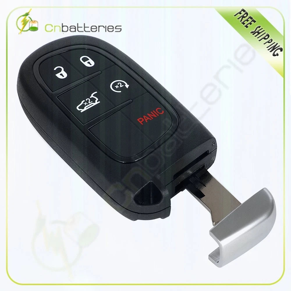 Keyless Key Shell Case Fob for Jeep Cherokee (2014–2021)