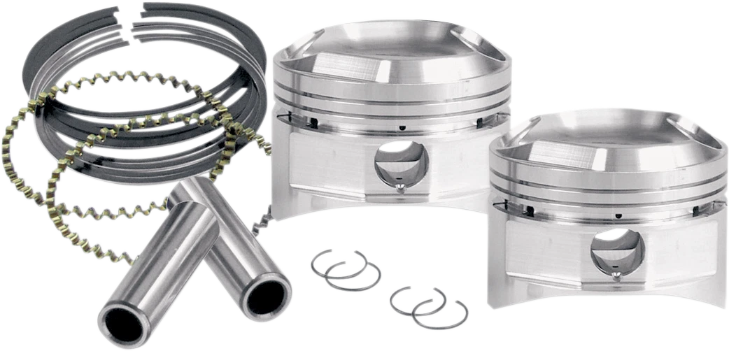 Piston Kit for Harley-Davidson 88"/93"/96" Super Stock Heads (3.625", +0.020")