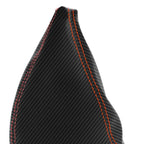 Manual Shift Boot for Jeep Wrangler (2011–2017) Carbon Fiber Red Stitch