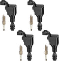 Set of 4 Ignition Coils and Spark Plugs for Chevy Equinox (2005–2010)