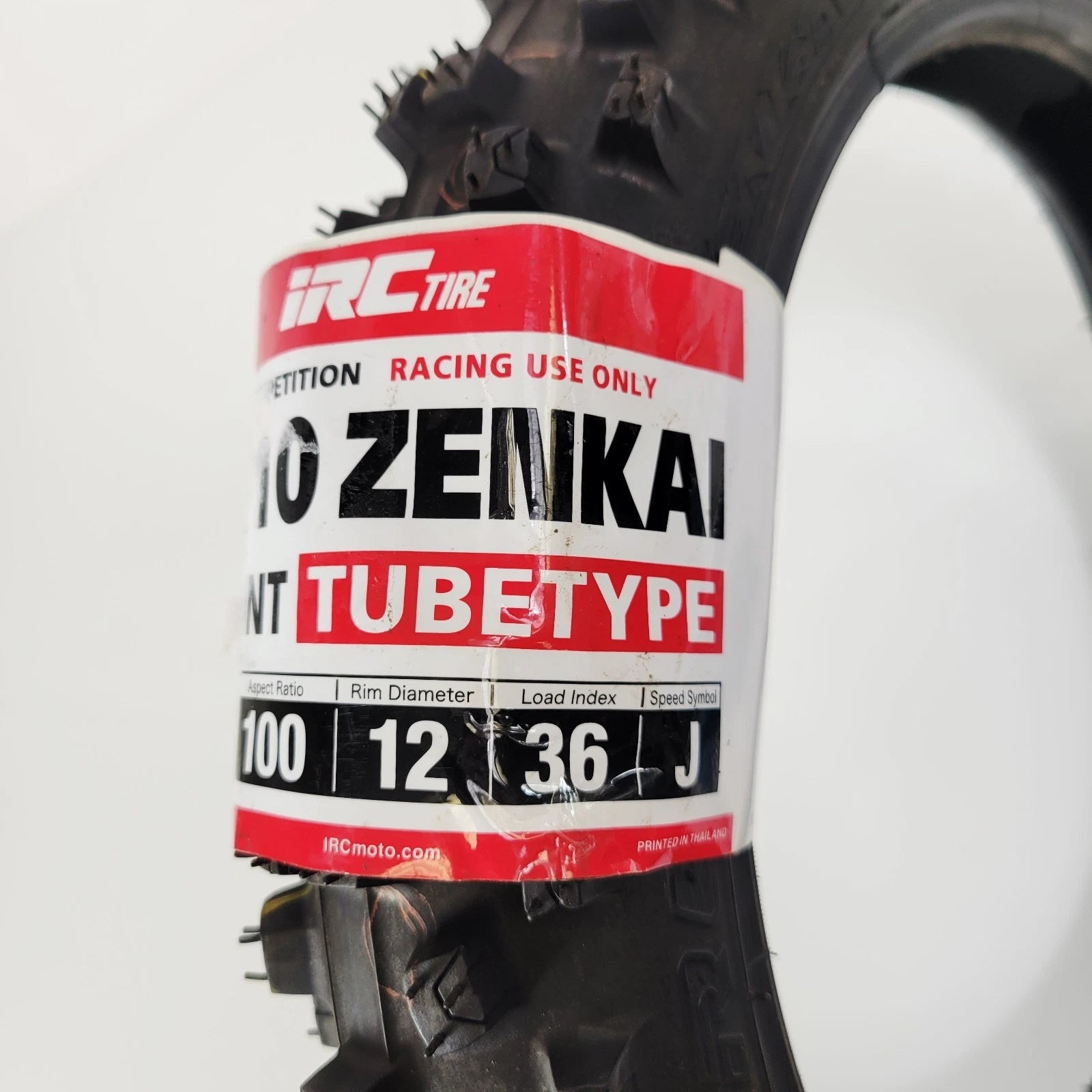 IRC Tire VX-10 Front 60/100-12 36J Bias for