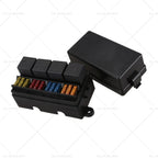 12 Way Blade Fuse Box & 4-Relay Holder for Aston Martin DBX (2020–2023)