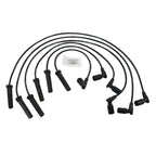 Set of 4 Spark Plugs & Ignition Wires for Buick Rendezvous, Chevy Malibu (DENSO 671-6070)