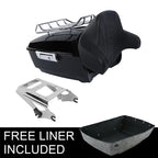Trunk Backrest Pad Rack Mount for Harley Road Electra Glide (2009–2013)