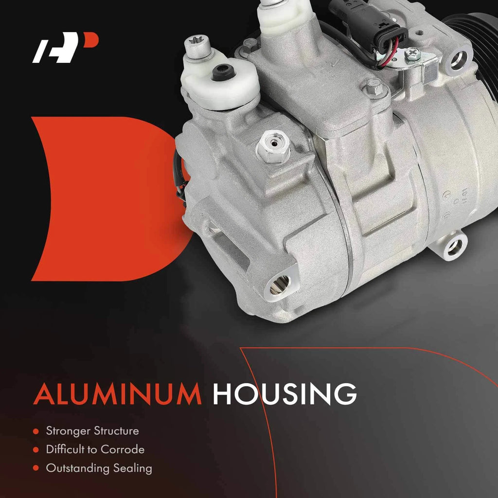 AC Compressor with Clutch for Mercedes GLE350, GLE43 AMG (2016–2018)