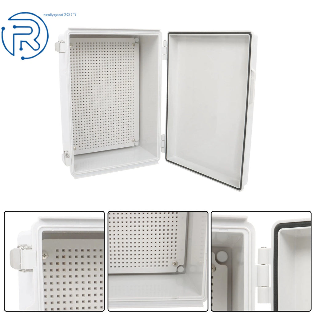 IP67 Waterproof Wall Mount Junction Box for Various Applications (14.6 × 10.6 × 5.9 Inch)
