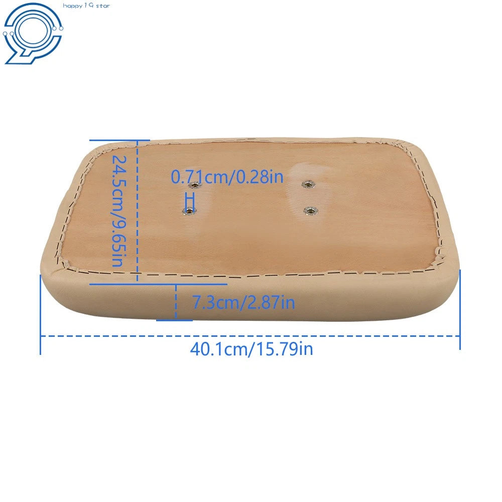 Set of 2 Buff Seat Back Assemblies for Club Car DS Golf Cart (1979–1999)