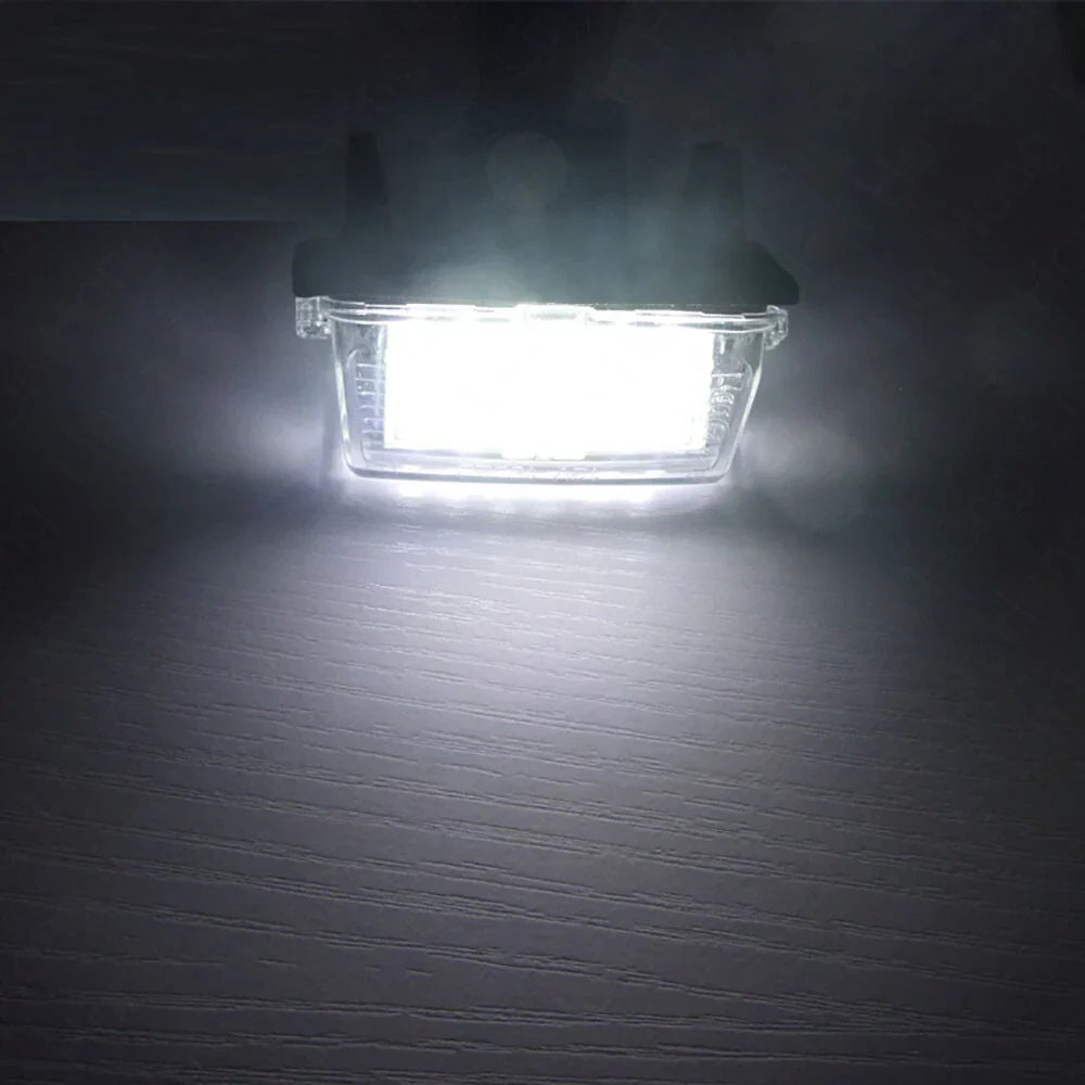 LED License Plate Lights for Toyota Yaris Camry Corolla (2007-2020)