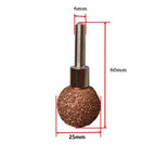 Buffing Wheel Ball Rasp for Tire Repair (25mm, 59mm)