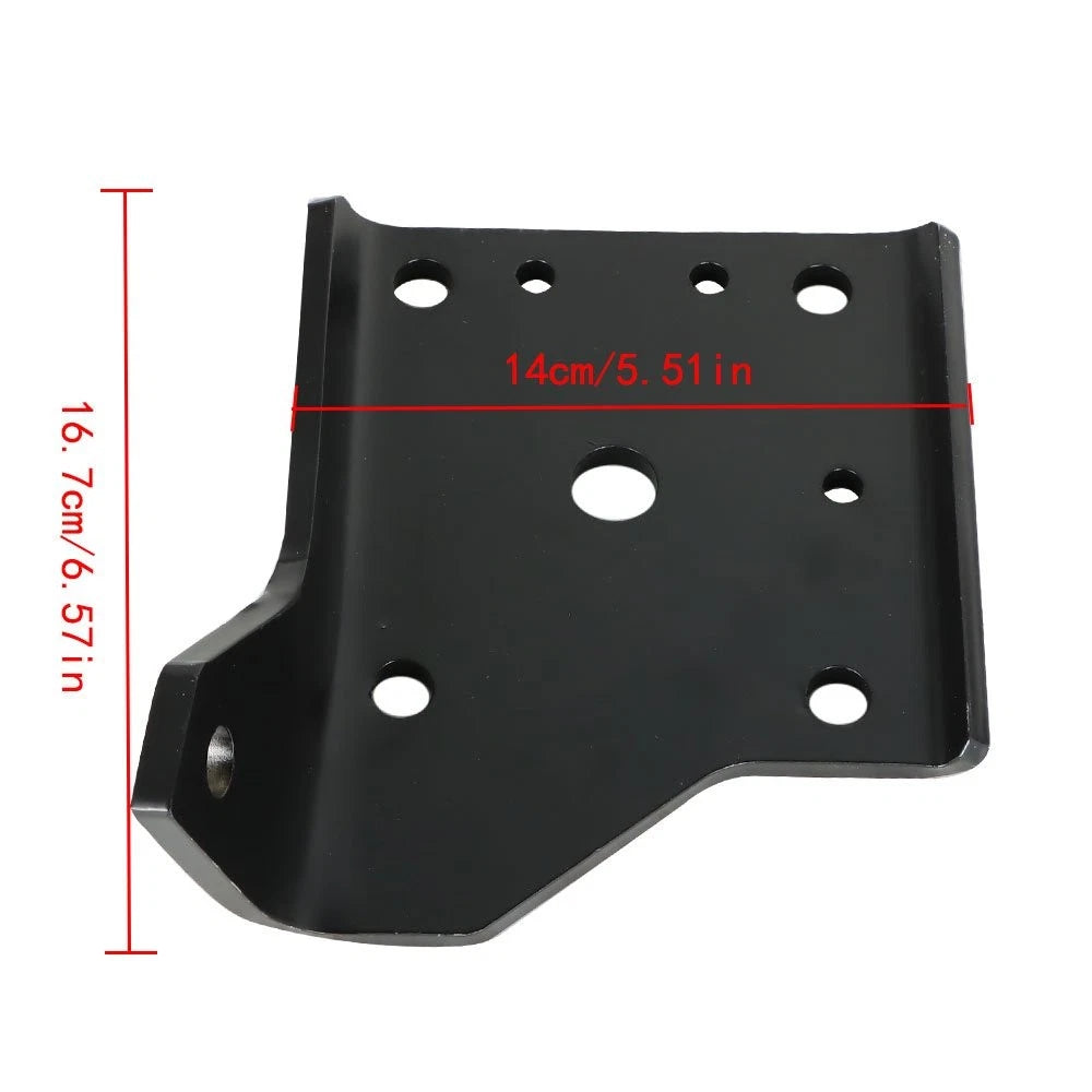 Set of 2 Multi Leaf Spring Shock Plate Bracket Kit for Nova Camaro (1968-1972)