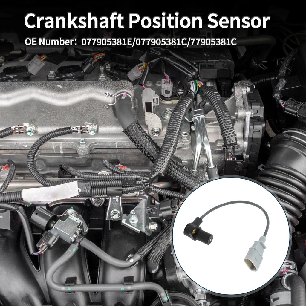 Crankshaft Position Sensor for Audi A8 Quattro 4.2 (1997–1999) No. 077905381E