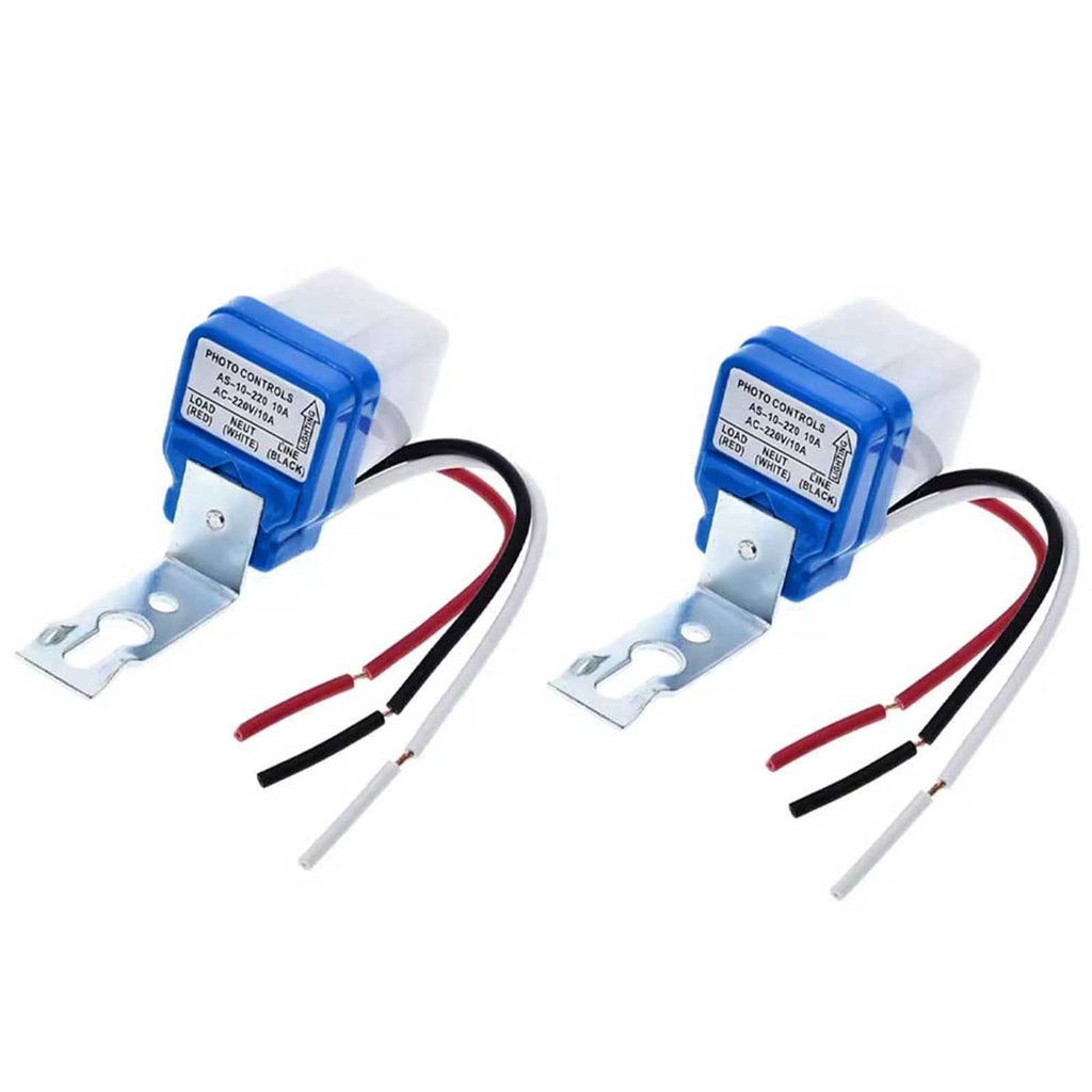 2PC Light Control Switch for Outdoor Street Lights (220V)