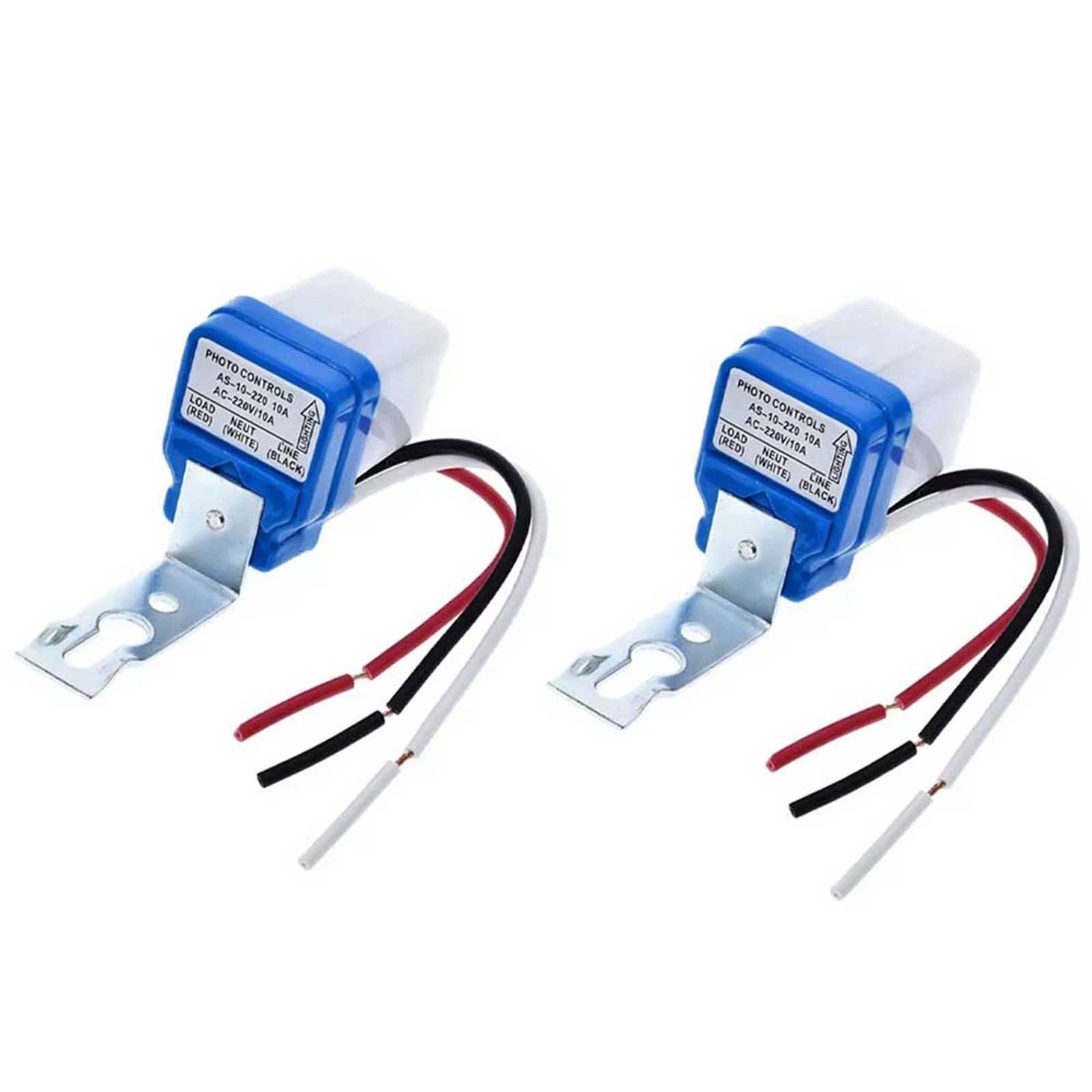 2PC Light Control Switch for Outdoor Street Lights (220V)