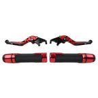 Red Extendable Brake Clutch Lever for Honda CBR600RR CBR954RR (2003–2006)
