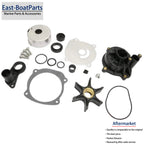 Water Pump Impeller Kit for BRP OMC Johnson Evinrude 65HP 80HP 105HP (N/A)