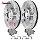 Front Disc Rotors Brake Pads for Toyota Corolla Matrix Pontiac Vibe (2003–2008)