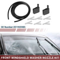Windshield Washer Nozzle Set for Mercedes-Benz (with Hose & Connectors)