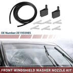 Windshield Washer Nozzle Set for Mercedes-Benz (with Hose & Connectors)